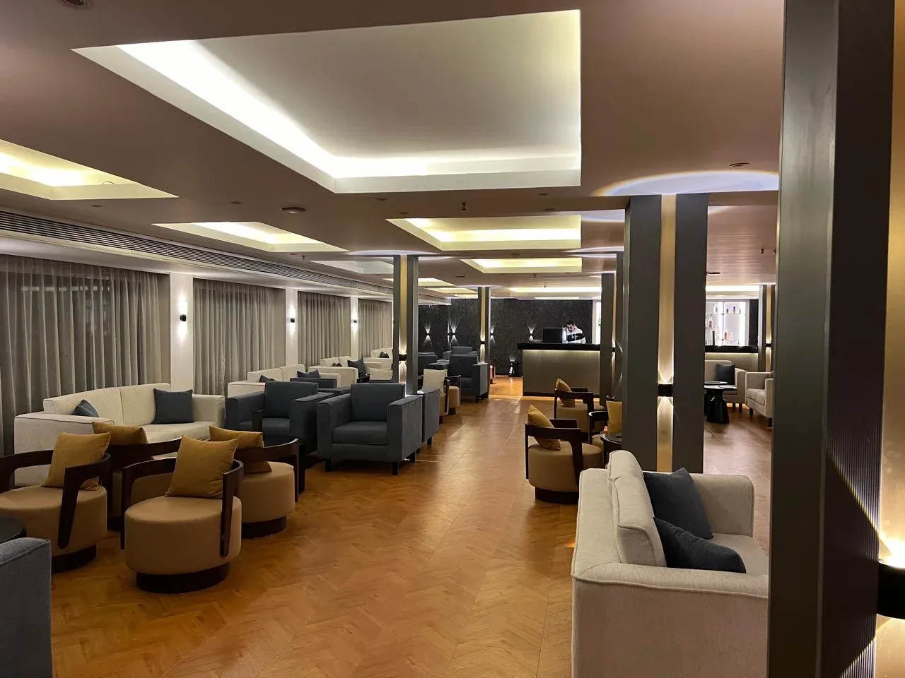 Lounge aboard the Ciela Nile cruise